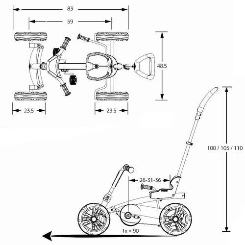  BERG Buzzy Nitro 2-in-1  7 (,  7)