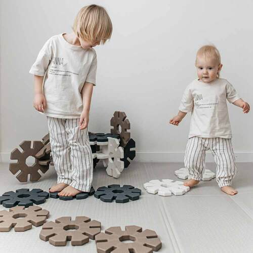   UNIX KIDS Snowflakes Grey-Camel - 16   8 (,   UNIX KIDS Snowflakes Grey-Camel 16  (  2))
