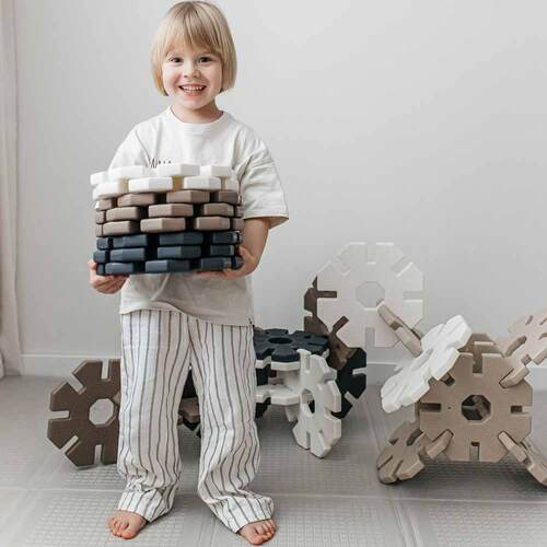   UNIX KIDS Snowflakes Grey-Camel - 32   2 (,    UNIX KIDS Snowflakes Grey-Camel - 32 )