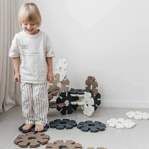   UNIX KIDS Snowflakes Grey-Camel - 32   9 (,   UNIX KIDS Snowflakes Grey-Camel 32  ( 2))