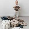   UNIX KIDS Snowflakes Grey-Camel 32  ( 9)
