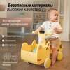 Машинка-каталка с корзинкой UNIX KIDS Hippo - прочный пластик