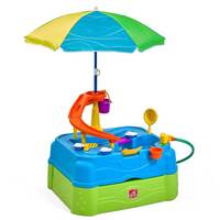 Столик для игр с водой Step2 Водопад-2 - двухуровневый, с зонтиком и бассейном. Вид 2