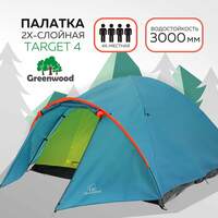 ������������� ������� GREENWOOD TARGET 4 ����� - 4-������� 1-��������� 2-�������