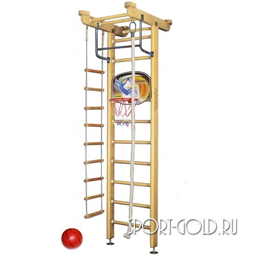 Детский спортивный комплекс Kampfer Little Sport Ceiling Basketball Shield 2.71 м, Натуральный (лак) (фото)