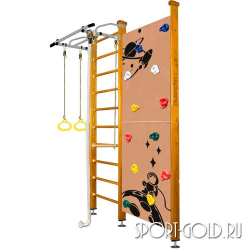 Детский спортивный комплекс Kampfer Jungle Ceiling (Boy, Girl) 2.67 м, Ореховый (фото)