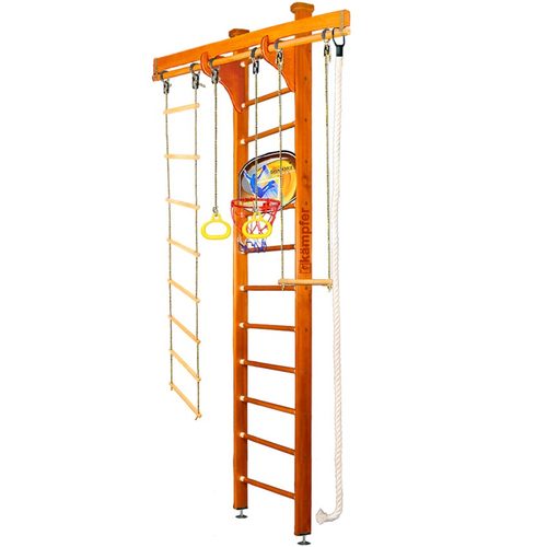 Детский спортивный комплекс Kampfer Wooden Ladder Ceiling Basketball Shield 3.0 м, Классический